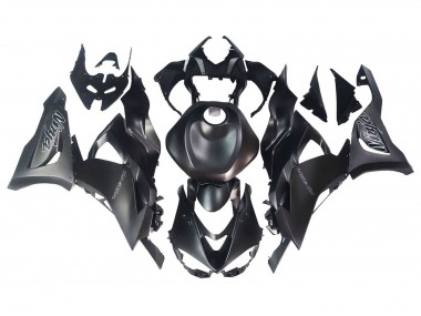 Kawasaki ZX6R Motorrad Verkleidung 2023-2026 - Matt Schwarz