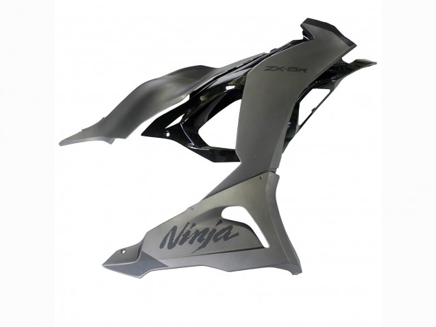 Kawasaki ZX6R Motorrad Verkleidung 2023-2026 - Grau Ninja