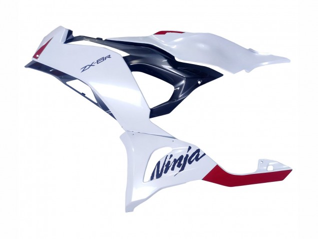 Kawasaki ZX6R Motorrad Verkleidung 2023-2026 - Perl Weiss Schwarz Rot