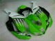 Kawasaki ZX6R Motorrad Verkleidung 2007-2008 - Grun Weiss Ninja