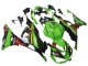 Kawasaki ZX6R Motorrad Verkleidung 2023-2026 - Grun Schwarz Rot Gelb Dunlop