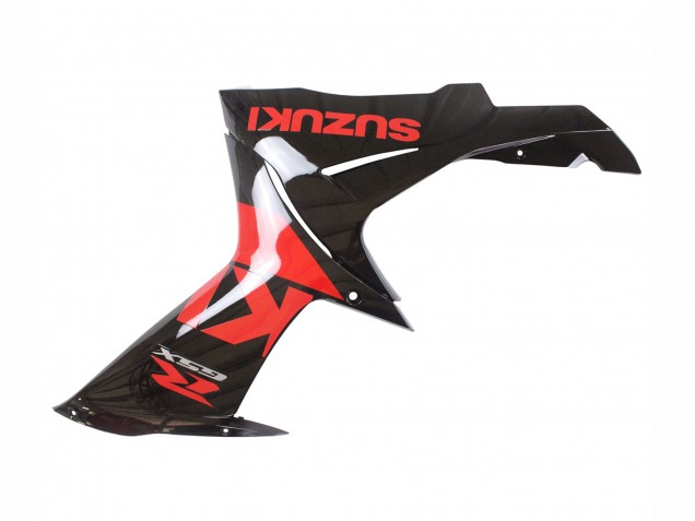Suzuki GSXR 600 / GSXR 750 Motorrad Verkleidung Kit 2011-2024 - Rot Glanzendes Schwarz