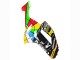 Kawasaki ZX6R Motorrad Verkleidung 2007-2008 - Bunt Playboy 223