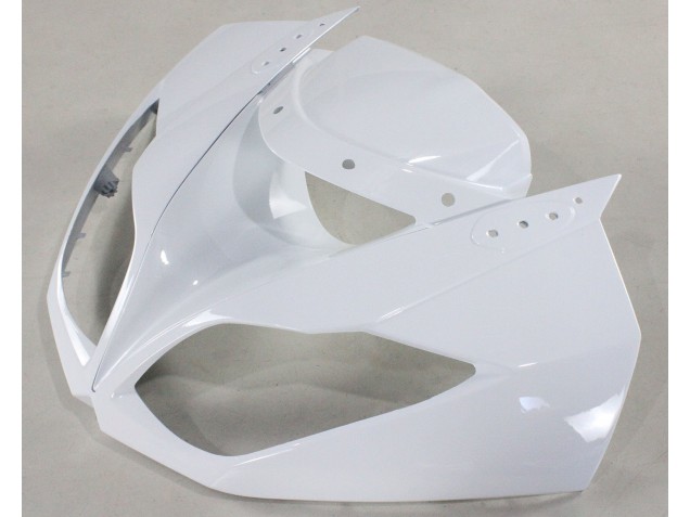 Kawasaki ZX6R Motorrad Verkleidung 2009-2012 - Weiss Schwarz Ninja