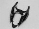Kawasaki ZX6R Motorrad Verkleidung 2009-2012 - Glanzendes Schwarz Weiss
