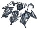 Kawasaki EX300 Motorrad Verkleidung 2013-2017 - Matt Schwarz Weiss Elf Schnee