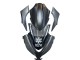 Kawasaki EX300 Motorrad Verkleidung 2013-2017 - Matt Schwarz Weiss Elf Schnee