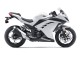 Kawasaki EX300 Motorrad Verkleidung 2013-2017 - Weiss Schwarz