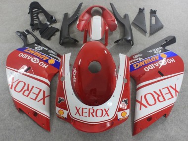 Aprilia RS125 Motorrad Verkleidung 2000-2005 - Weiss Rot Blau Xerox