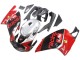 Aprilia RS125 Motorrad Verkleidung 2000-2005 - Rot Schwarz Silber Rennen