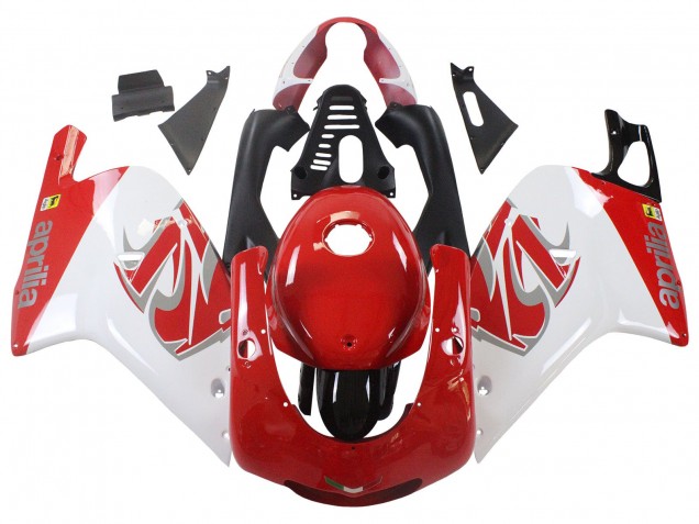 Aprilia RS125 Motorrad Verkleidung 2000-2005 - Weiss Rot