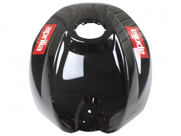 Aprilia RS125 Motorrad Verkleidung 2006-2011 - Glanzendes Schwarz Rot Weiss Aufkleber