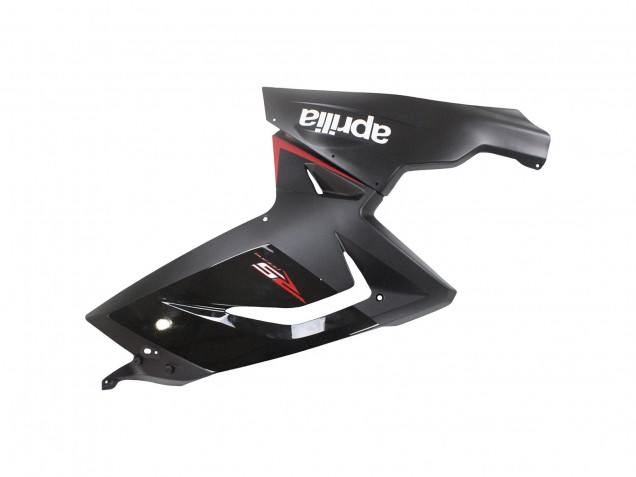 Aprilia RS125 Motorrad Verkleidung 2006-2011 - Glanzendes Schwarz Rot Weiss Aufkleber