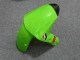 Kawasaki ZX6R Motorrad Verkleidung 2009-2012 - Grun Glanzendes Schwarz Elf Touch4 Bridgestone
