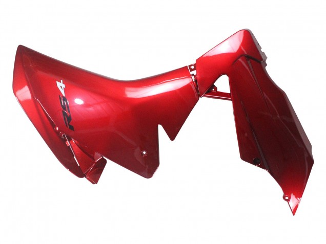 Aprilia RS4 50 125 Motorrad Verkleidung 2012-2018 - Rot Matt Schwarz