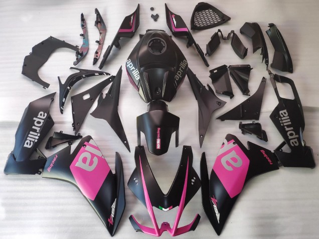 Aprilia RS4 50 125 Motorrad Verkleidung 2012-2019 - Rosa Matt Schwarz