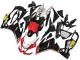 Aprilia RS4 50 125 Motorrad Verkleidung 2012-2019 - Weiss Rot Gelb Glanzendes Schwarz