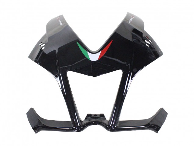 Aprilia RS4 50 125 Motorrad Verkleidung 2012-2019 - Glanzendes Schwarz