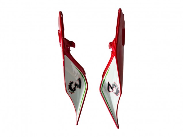 Aprilia RS4 50 125 Motorrad Verkleidung 2012-2019 - Weiss Rot Grun Gelb Alitalia