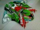 Kawasaki ZX6R Motorrad Verkleidung 2009-2012 - Grun Weiss Rot Schwarz Blau Motocard