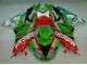 Kawasaki ZX6R Motorrad Verkleidung 2009-2012 - Grun Weiss Rot Schwarz Blau Motocard