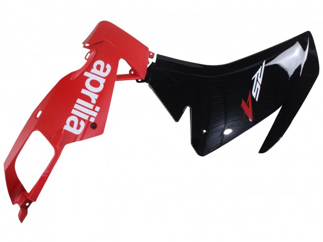Aprilia RS4 50 125 Motorrad Verkleidung 2012-2019 - Rot Glanzendes Schwarz