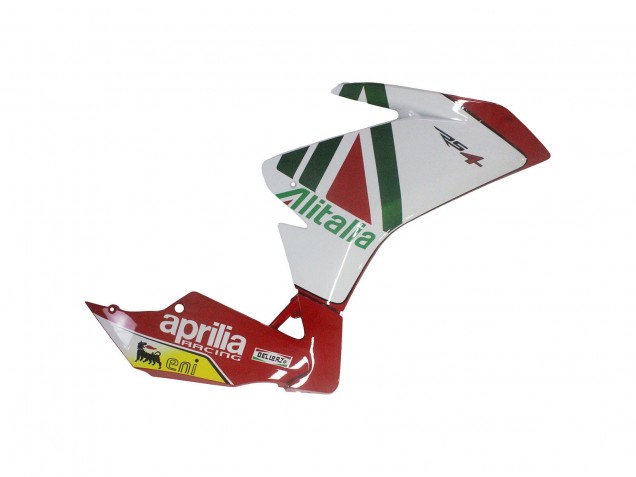 Aprilia RS4 50 125 Motorrad Verkleidung Kit 2012-2019 - Weiss Rot Grun Gelb Alitalia