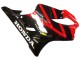 Honda CBR600 F4i Motorrad Verkleidung 2004-2007 - Rot Glanzendes Schwarz
