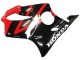 Honda CBR600 F4i Motorrad Verkleidung 2004-2007 - Rot Glanzendes Schwarz