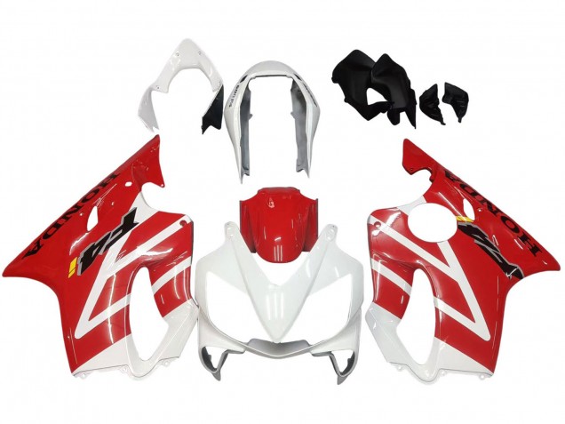 Honda CBR600 F4i Motorrad Verkleidung 2004-2007 - Weiss Rot