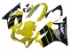 Honda CBR600 F4 Motorrad Verkleidung 1999-2000 - Gelb Glanzendes Schwarz