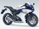 Honda CBR600F Motorrad Verkleidung 2011-2013 - Weiss Blau