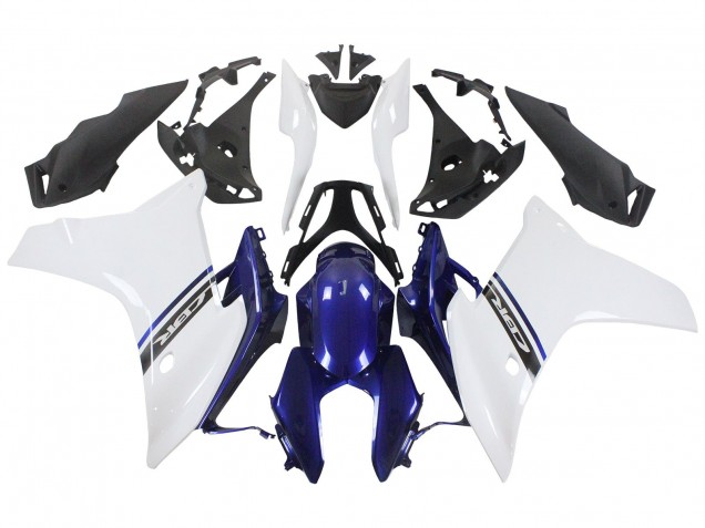 Honda CBR600F Motorrad Verkleidung 2011-2013 - Weiss Blau