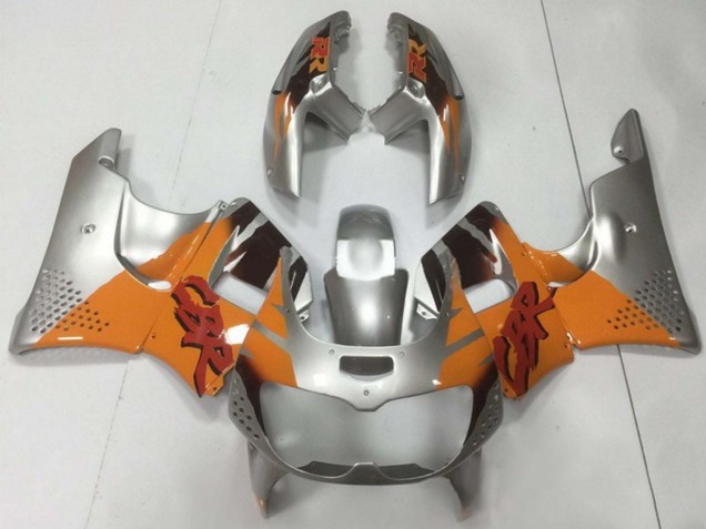 Honda CBR900RR 893 Motorrad Verkleidung 1994-1995 - Silber Orange
