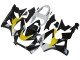 Honda CBR900RR 929 Motorrad Verkleidung 2000-2001 - Weiss Gelb Glanzendes Schwarz