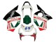 Honda CBR900RR 954 Motorrad Verkleidung 2002-2003 - Weiss Rot Grun Glanzendes Schwarz Castrol