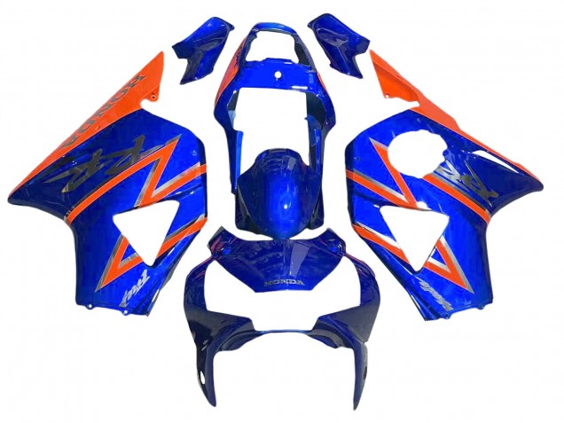 Honda CBR900RR 954 Motorrad Verkleidung 2002-2003 - Orange Blau