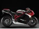 Ducati 848/1098/1198 Motorrad Verkleidung 2007-2014 - Weiss Rot Glanzendes Schwarz