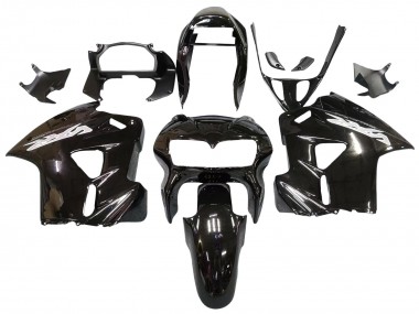 Honda VFR 800 Motorrad Verkleidung 1998-2001 - Glanzendes Schwarz