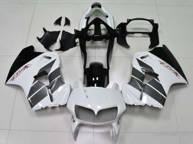 Honda VFR 800 Motorrad Verkleidung 1998-2001 - Weiss Schwarz
