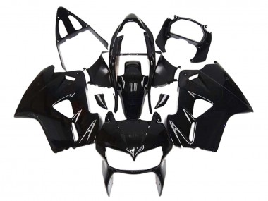 Honda VFR 800 Motorrad Verkleidung 2002-2013 - Glanzendes Schwarz