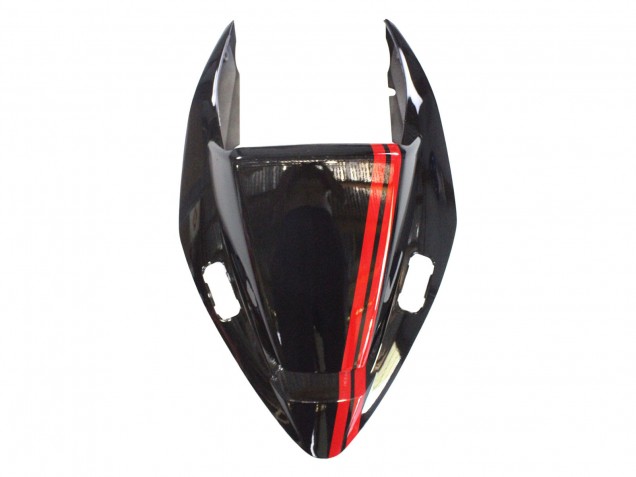 Honda VFR 800 Motorrad Verkleidung 2002-2013 - Glanzendes Schwarz Rot