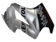 Honda VFR 800 Motorrad Verkleidung 2002-2013 - Silber Glanzendes Schwarz Repsol