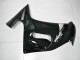 Kawasaki EX650 Motorrad Verkleidung 2006-2008 - Glanzendes Schwarz Weiss