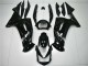Kawasaki EX650 Motorrad Verkleidung 2006-2008 - Glanzendes Schwarz Weiss