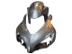 Honda CBR1000RR Motorrad Verkleidung 2004-2005 - Silber Glanzendes Schwarz