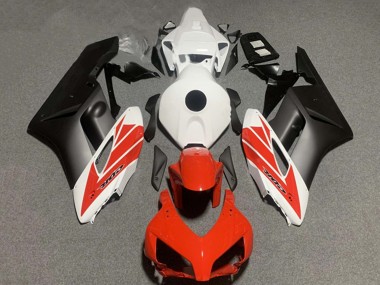 Honda CBR1000RR Motorrad Verkleidung 2004-2005 - Weiss Rot Matt Schwarz