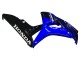 Honda CBR1000RR Motorrad Verkleidung 2006-2007 - Blau Glanzendes Schwarz