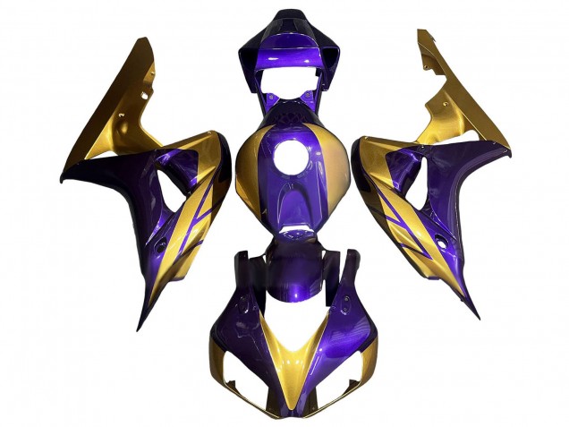 Honda CBR1000RR Motorrad Verkleidung 2006-2007 - Gold Lila