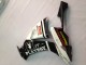 Honda CBR1000RR Motorrad Verkleidung 2012-2016 - Weiss Glanzendes Schwarz Rizoma Playboy